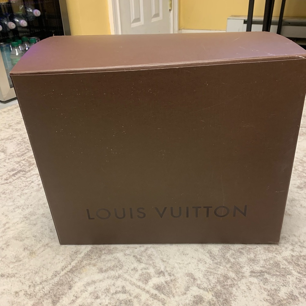 Louis Vuitton Elegant Brown Storage Box